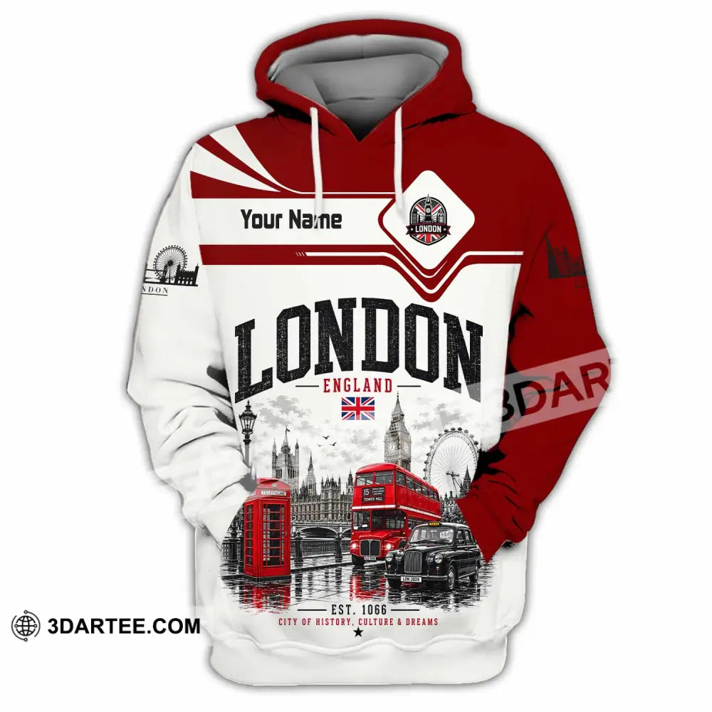 Unisex Shirt - Custom London Shirt - Hoodie / S - T-shirt
