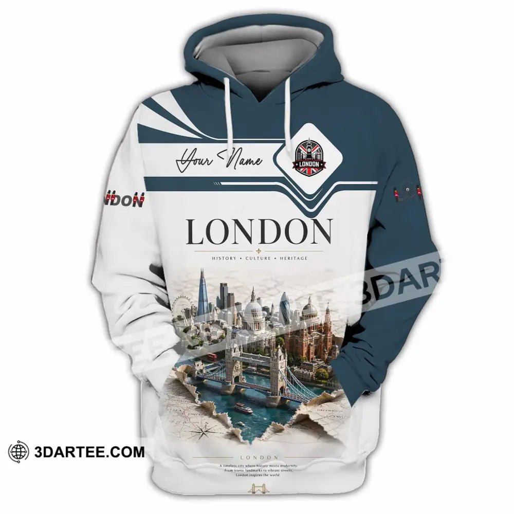 Unisex Shirt - Custom London Shirt - Hoodie / S - T-shirt
