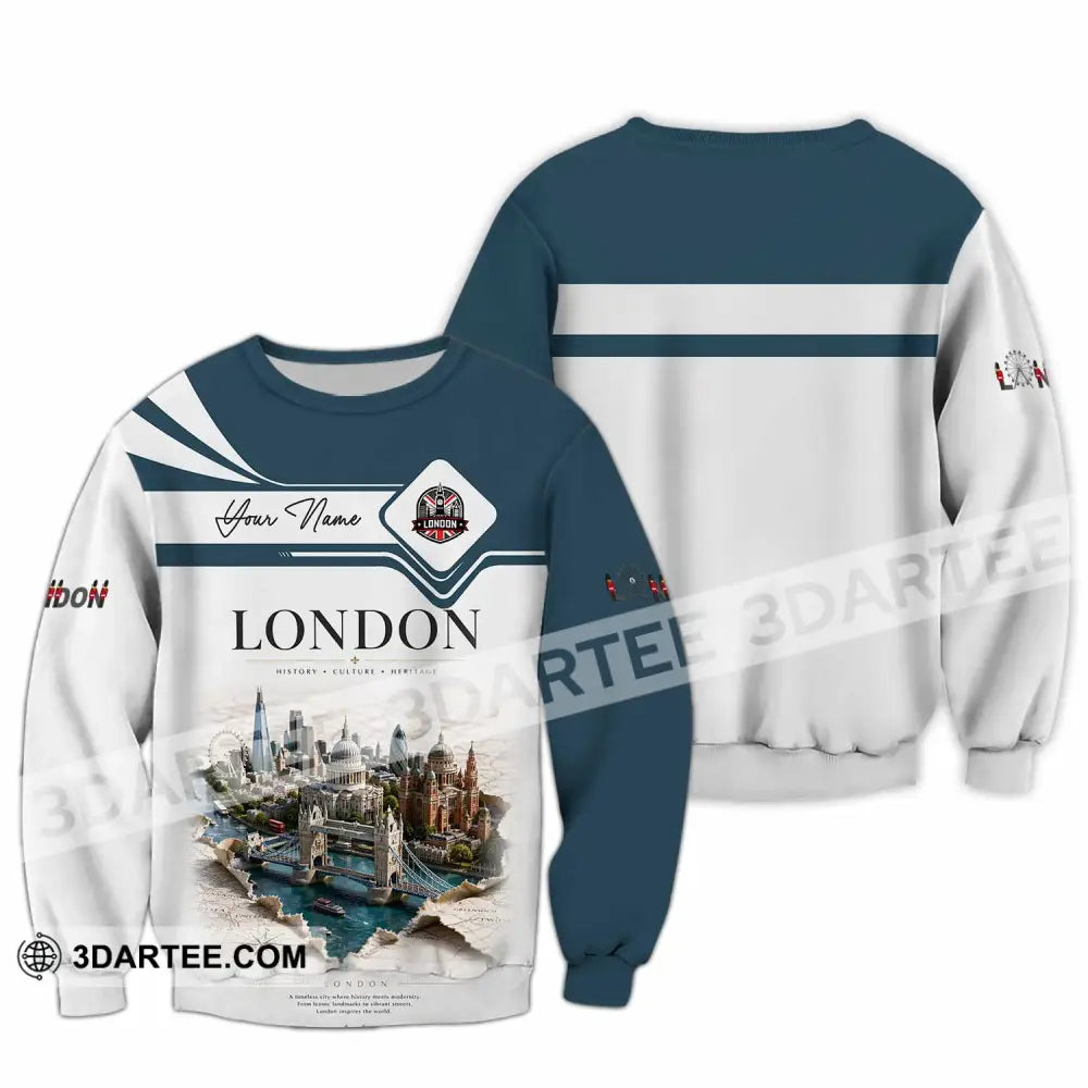 Unisex Shirt - Custom London Shirt - Long Sleeve / S - T-shirt