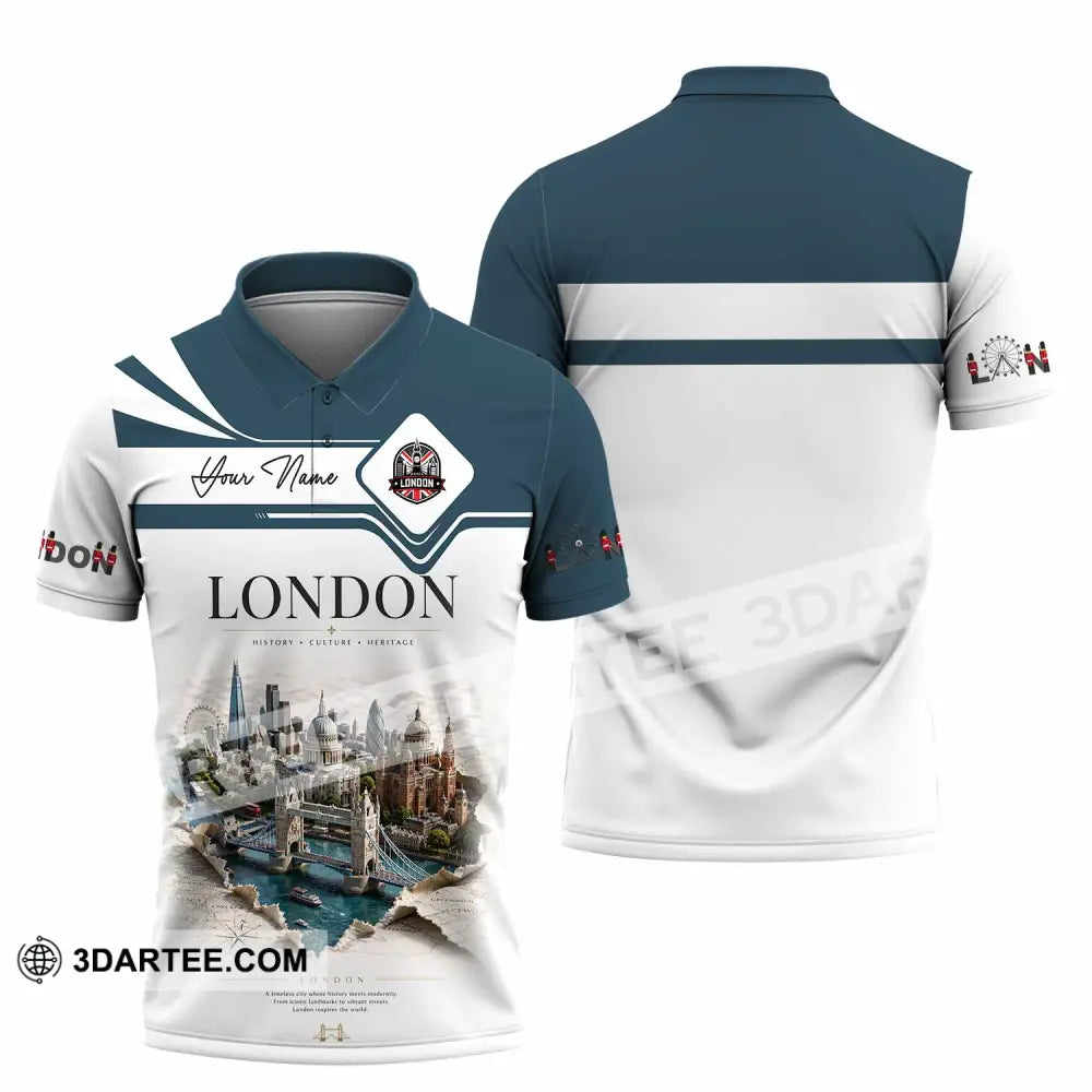 Unisex Shirt - Custom London Shirt - Polo Shirt / S - T-shirt