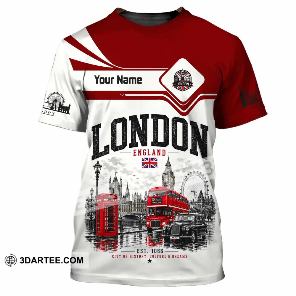 Unisex Shirt - Custom London Shirt - T-Shirt / S - T-shirt