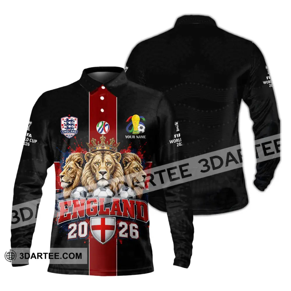 Unisex Shirt - Custom World Cup 2026 Shirt - Long Sleeve Polo / S - T-shirt