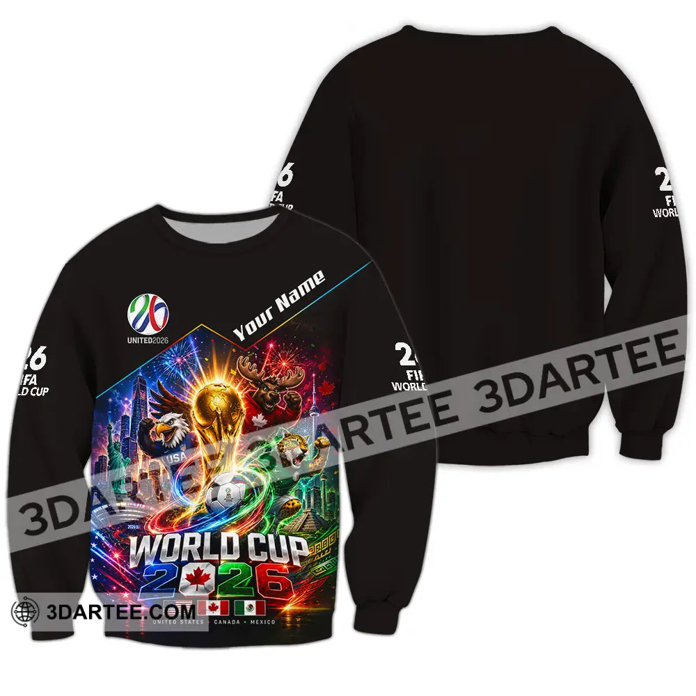 Unisex Shirt - Custom World Cup 2026 Shirt - Long Sleeve / S - T-shirt