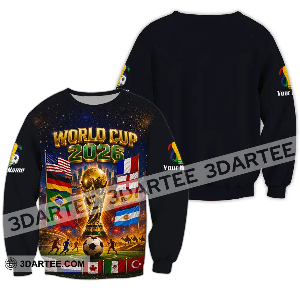 Unisex Shirt - Custom World Cup 2026 Shirt - Long Sleeve / S - T-shirt