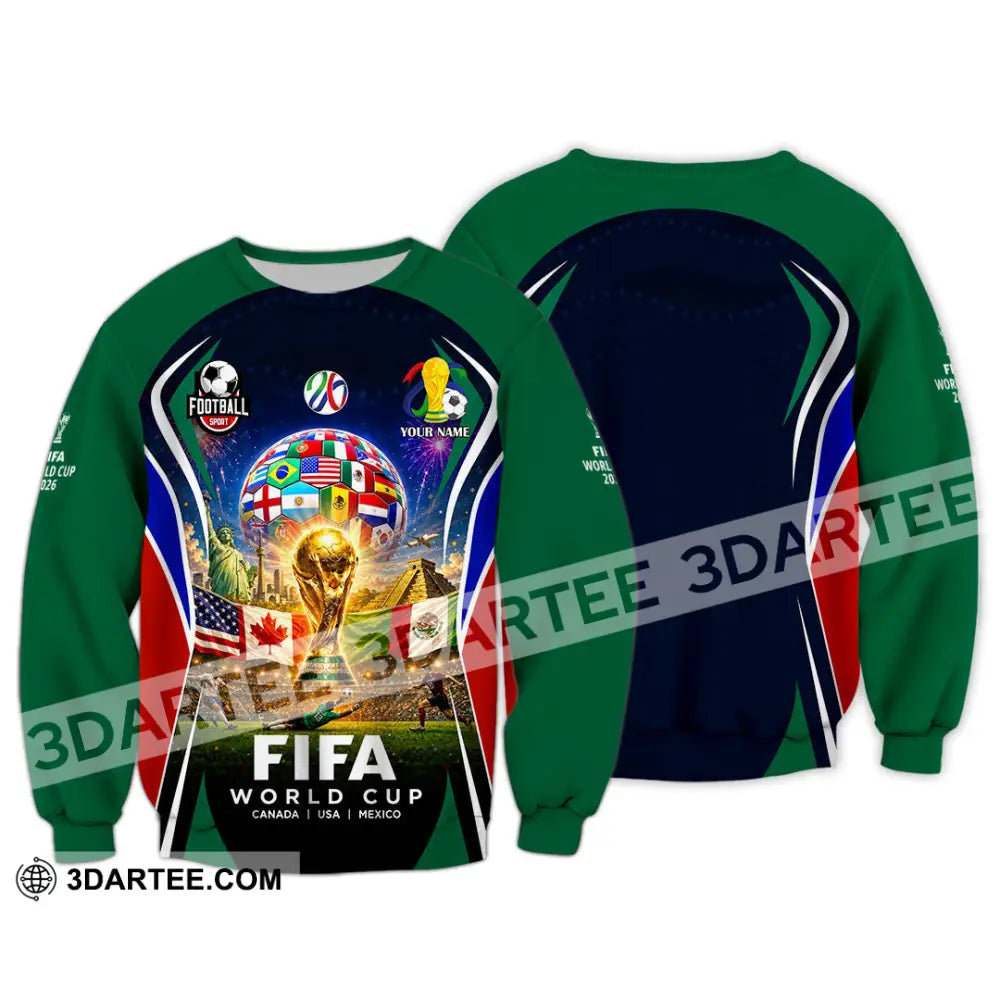 Unisex Shirt - Custom World Cup 2026 Shirt - Long Sleeve / S - T-shirt