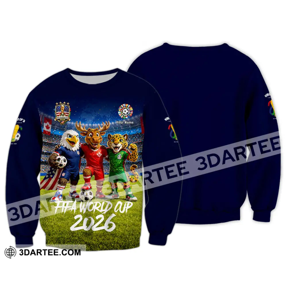 Unisex Shirt - Custom World Cup 2026 Shirt - Long Sleeve / S - T-shirt