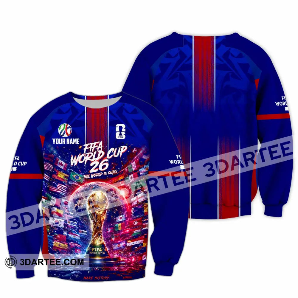 Unisex Shirt - Custom World Cup 2026 Shirt - Long Sleeve / S - T-shirt