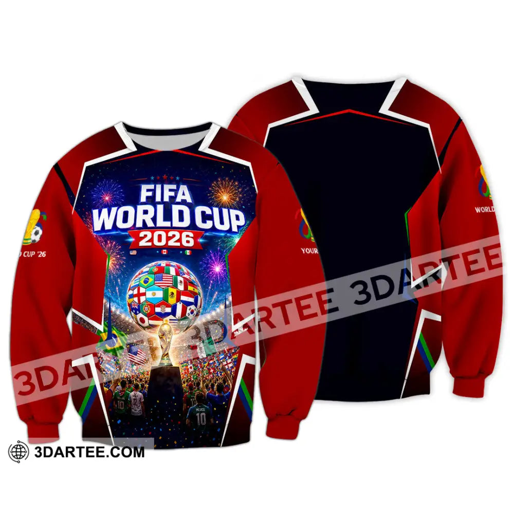 Unisex Shirt - Custom World Cup 2026 Shirt - Long Sleeve / S - T-shirt