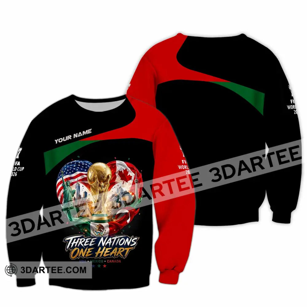 Unisex Shirt - Custom World Cup 2026 Shirt - Long Sleeve / S - T-shirt