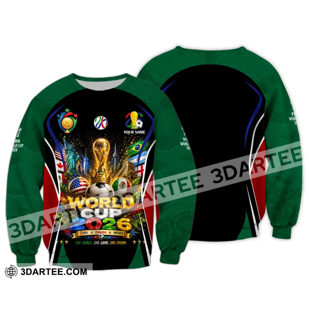 Unisex Shirt - Custom World Cup 2026 Shirt - Long Sleeve / S - T-shirt