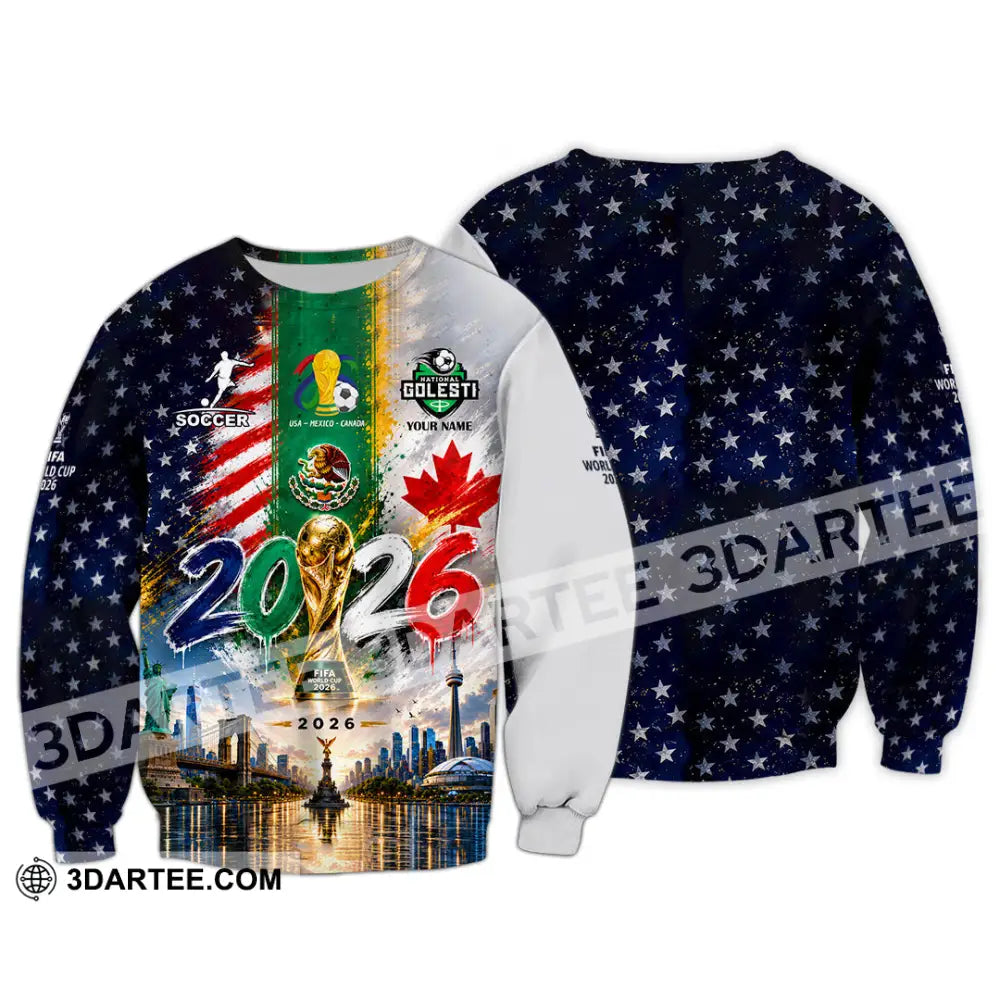 Unisex Shirt - Custom World Cup 2026 Shirt - Long Sleeve / S - T-shirt
