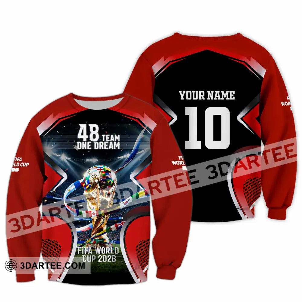 Unisex Shirt - Custom World Cup 2026 Shirt - Long Sleeve / S - T-shirt
