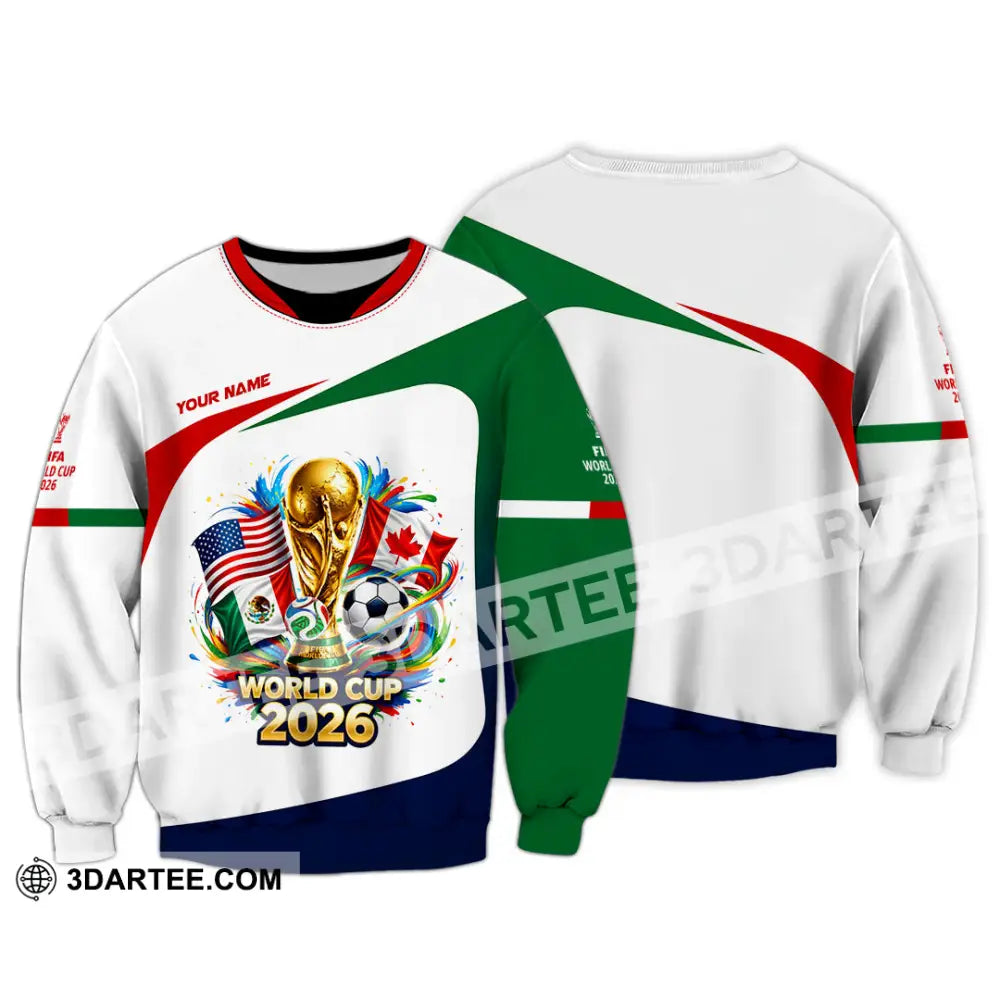 Unisex Shirt - Custom World Cup 2026 Shirt - Long Sleeve / S - T-shirt