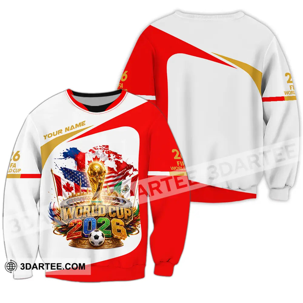 Unisex Shirt - Custom World Cup 2026 Shirt - Long Sleeve / S - T-shirt