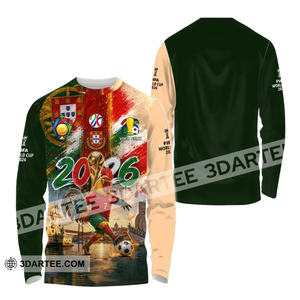 Unisex Shirt - Custom World Cup 2026 Shirt - Long Sleeve Shirt / S - T-shirt