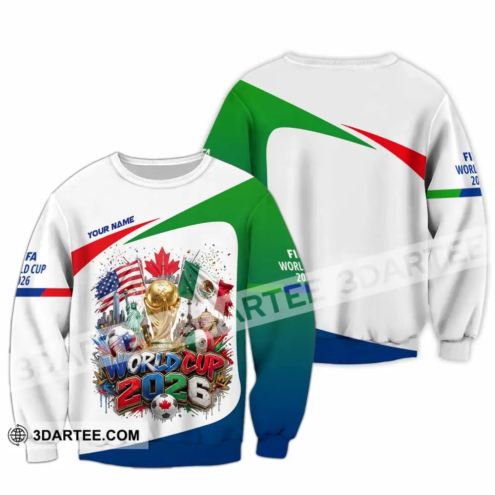Unisex Shirt - Custom World Cup 2026 Shirt - Long Sleeve / S - T-shirt
