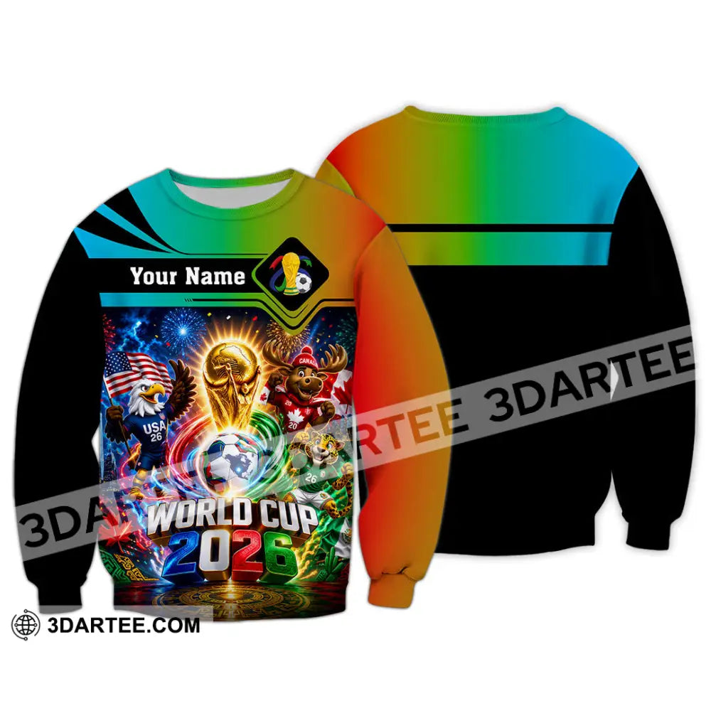 Unisex Shirt - Custom World Cup 2026 Shirt - Long Sleeve / S - T-shirt