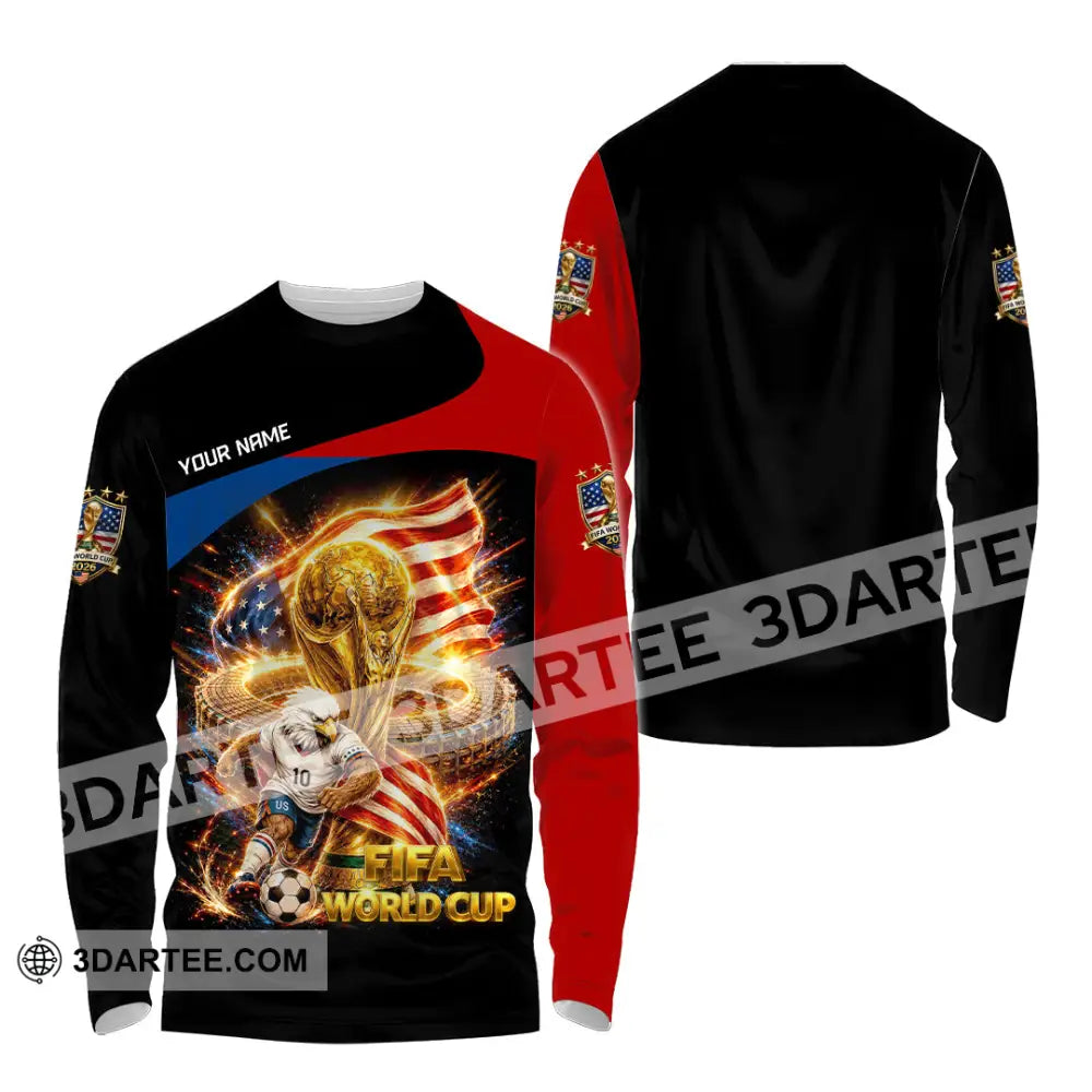 Unisex Shirt - Custom World Cup 2026 Shirt - Long Sleeve Shirt / S - T-shirt