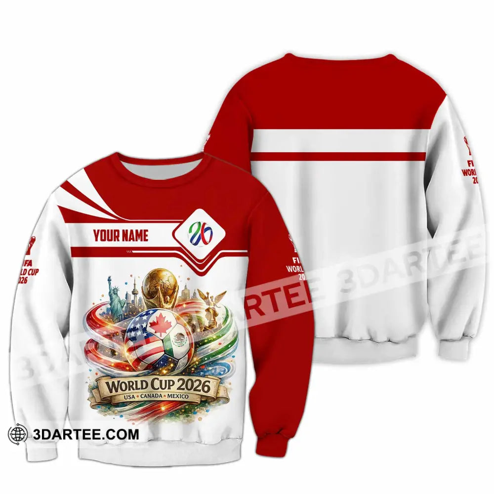 Unisex Shirt - Custom World Cup 2026 Shirt - Long Sleeve / S - T-shirt