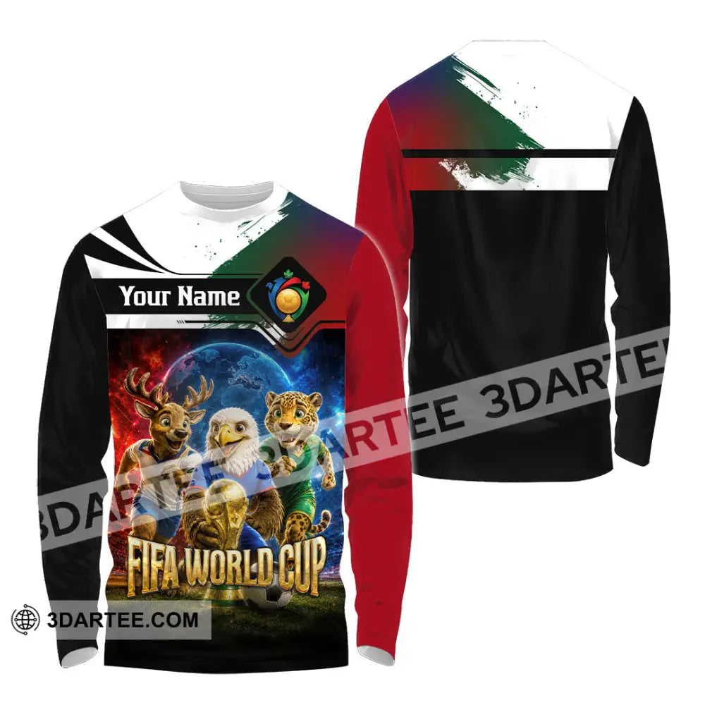 Unisex Shirt - Custom World Cup 2026 Shirt - Long Sleeve Shirt / S - T-shirt