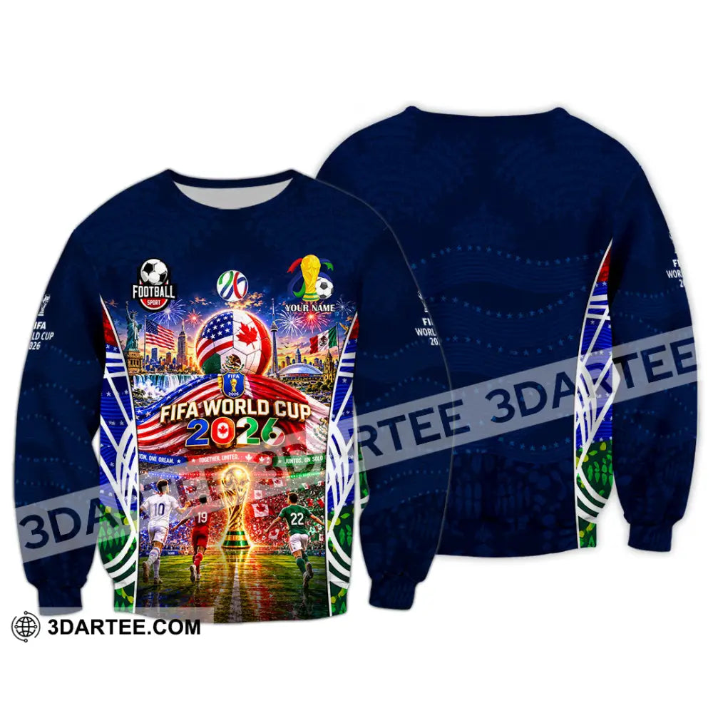 Unisex Shirt - Custom World Cup 2026 Shirt - Long Sleeve / S - T-shirt
