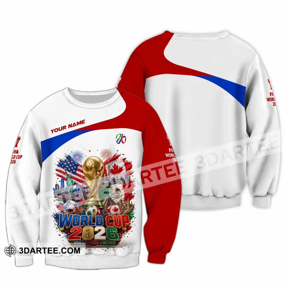 Unisex Shirt - Custom World Cup 2026 Shirt - Long Sleeve / S - T-shirt