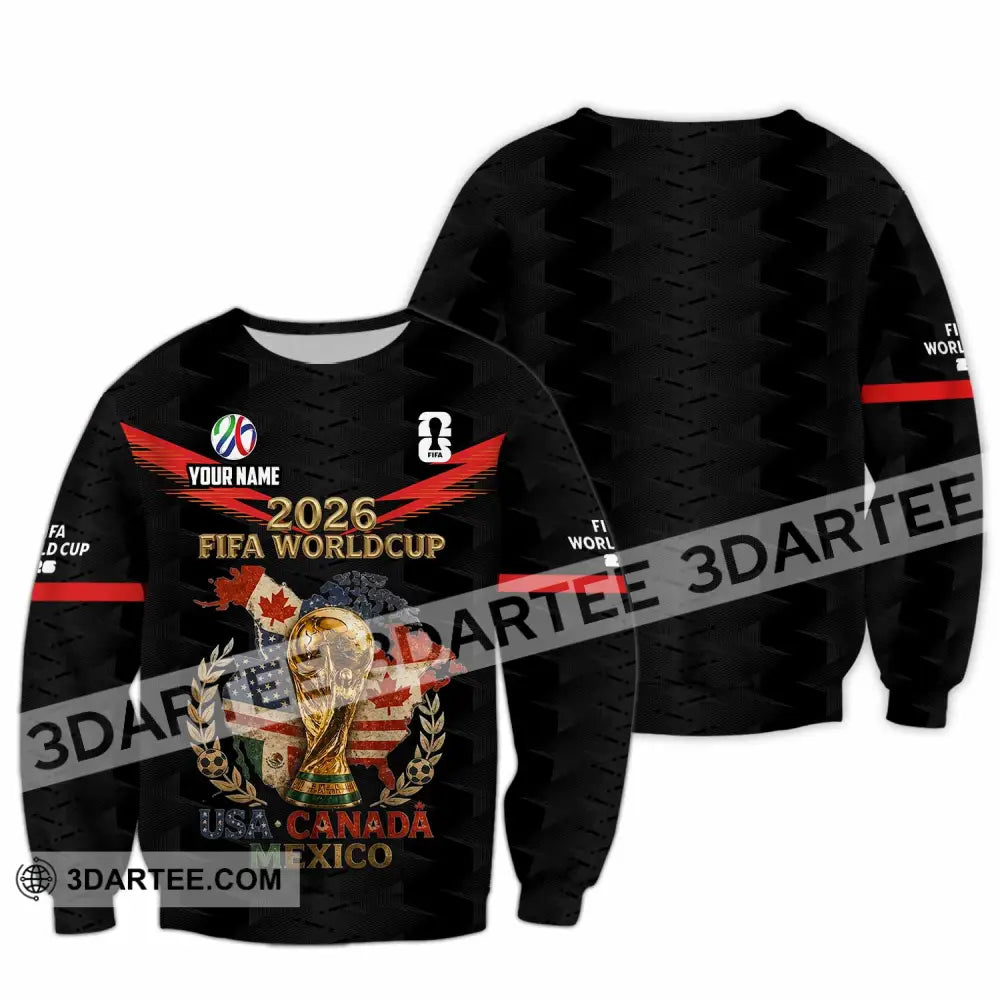 Unisex Shirt - Custom World Cup 2026 Shirt - Long Sleeve / S - T-shirt