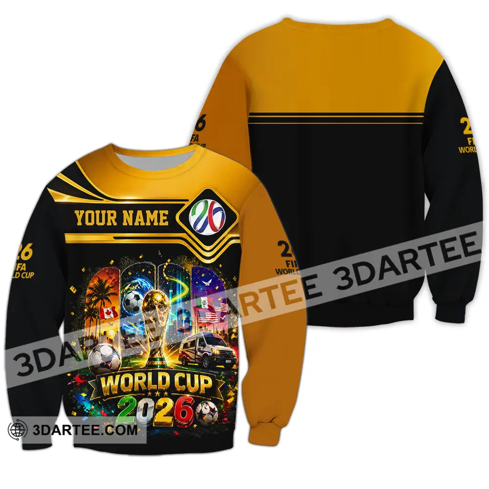 Unisex Shirt - Custom World Cup 2026 Shirt - Long Sleeve / S - T-shirt