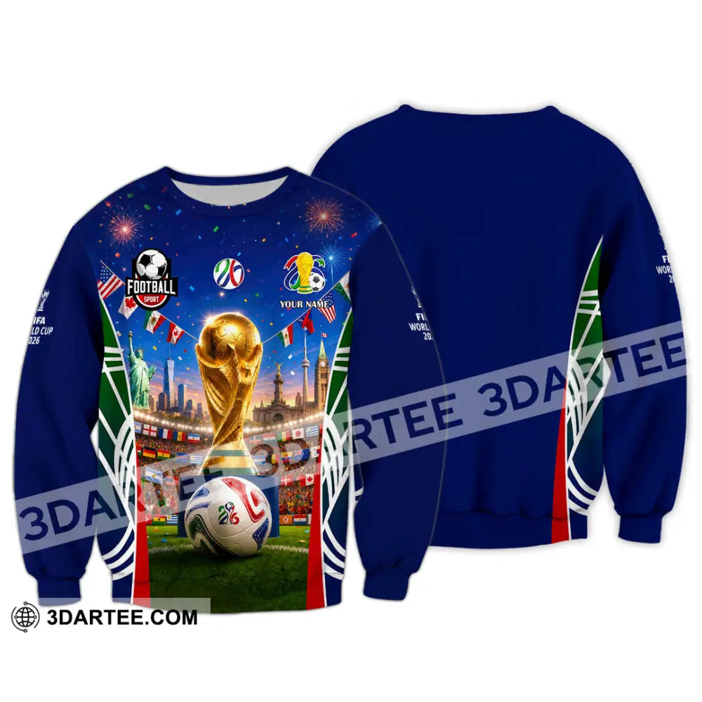 Unisex Shirt - Custom World Cup 2026 Shirt - Long Sleeve / S - T-shirt