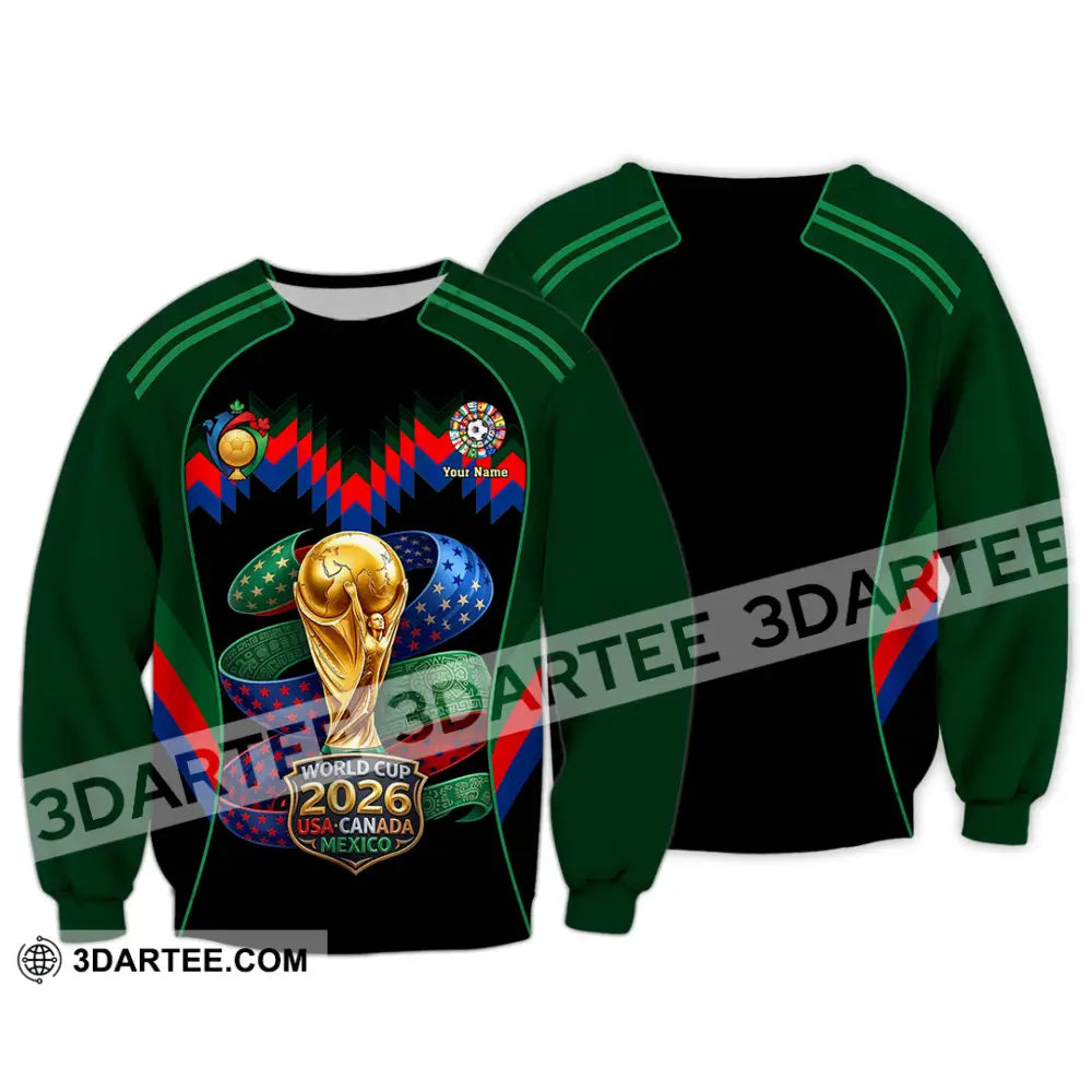 Unisex Shirt - Custom World Cup 2026 Shirt - Long Sleeve / S - T-shirt