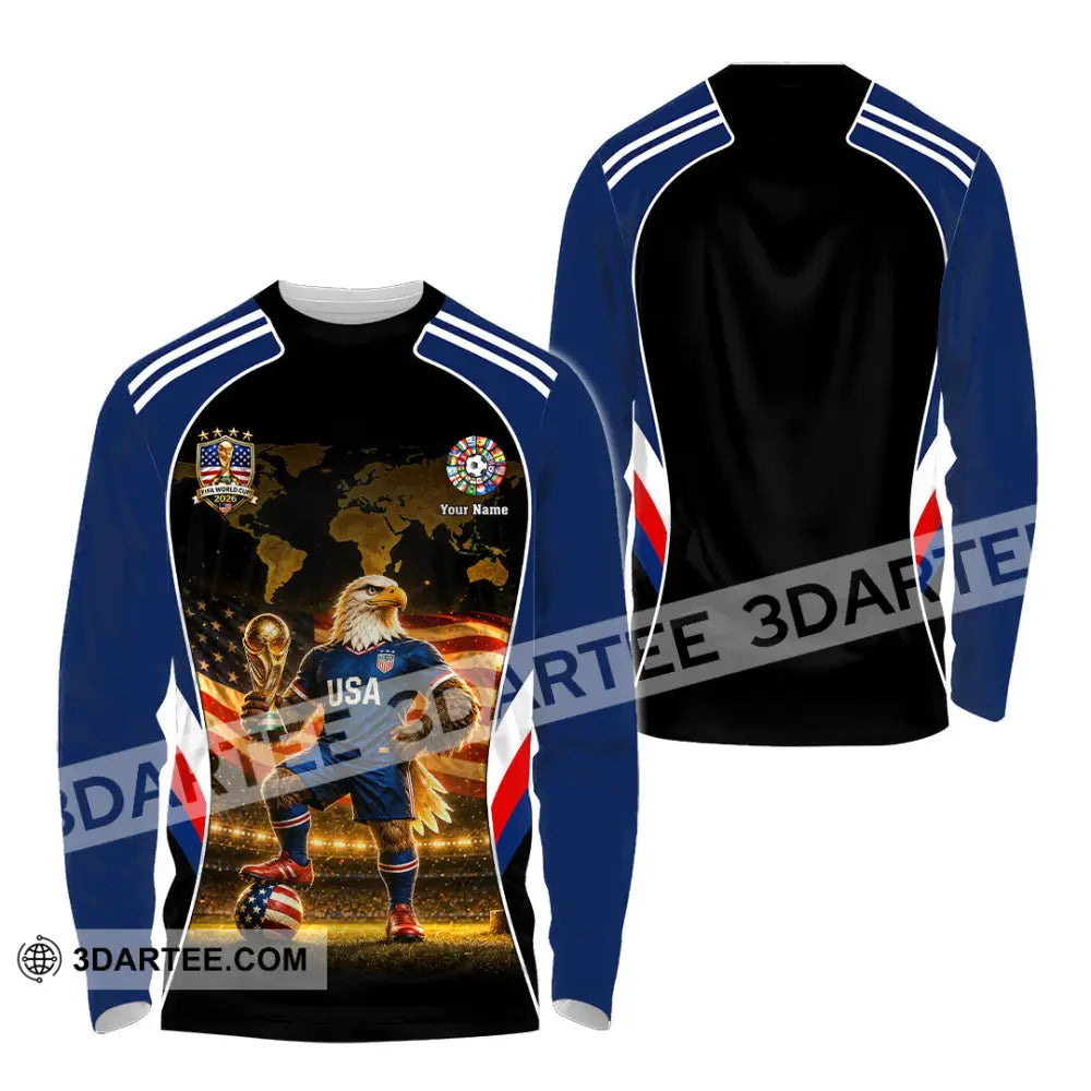 Unisex Shirt - Custom World Cup 2026 Shirt - Long Sleeve Shirt / S - T-shirt