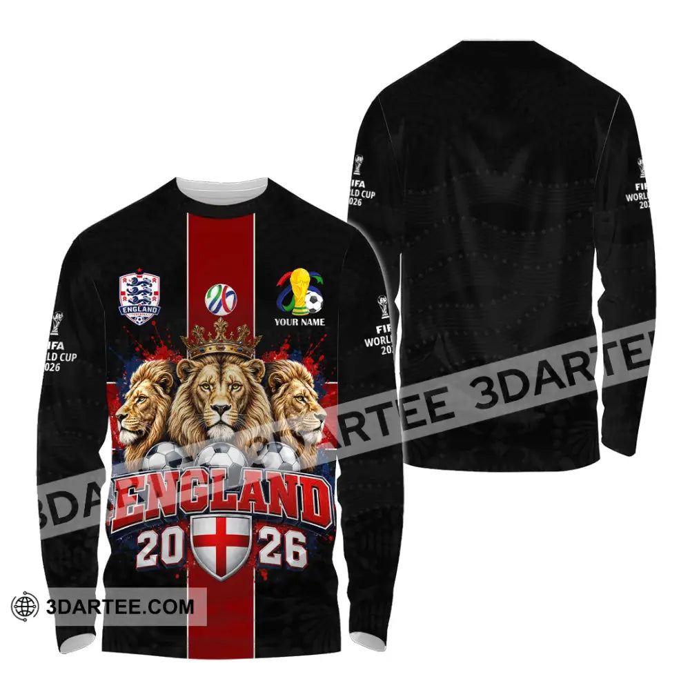 Unisex Shirt - Custom World Cup 2026 Shirt - Long Sleeve Shirt / S - T-shirt
