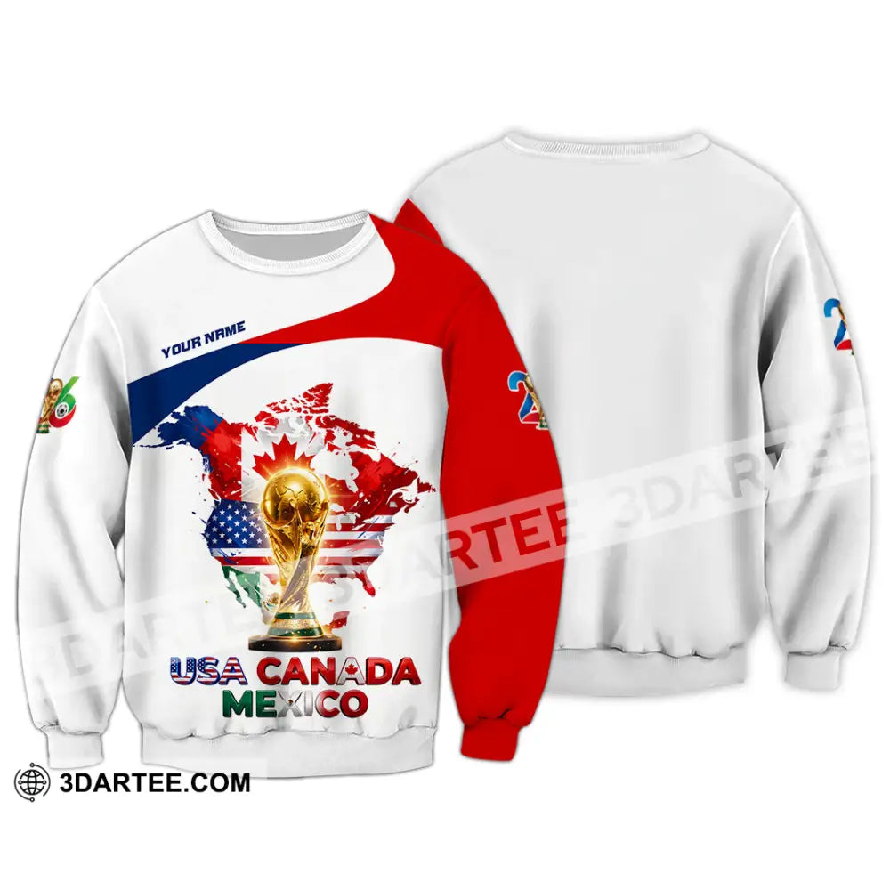 Unisex Shirt - Custom World Cup 2026 Shirt - Long Sleeve / S - T-shirt