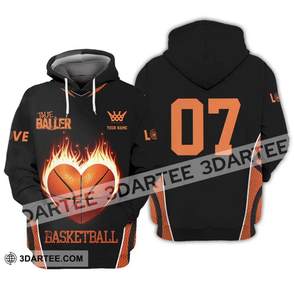 Unisex Shirt - Custom Love Basketball Shirt Hoodie / S T-shirt