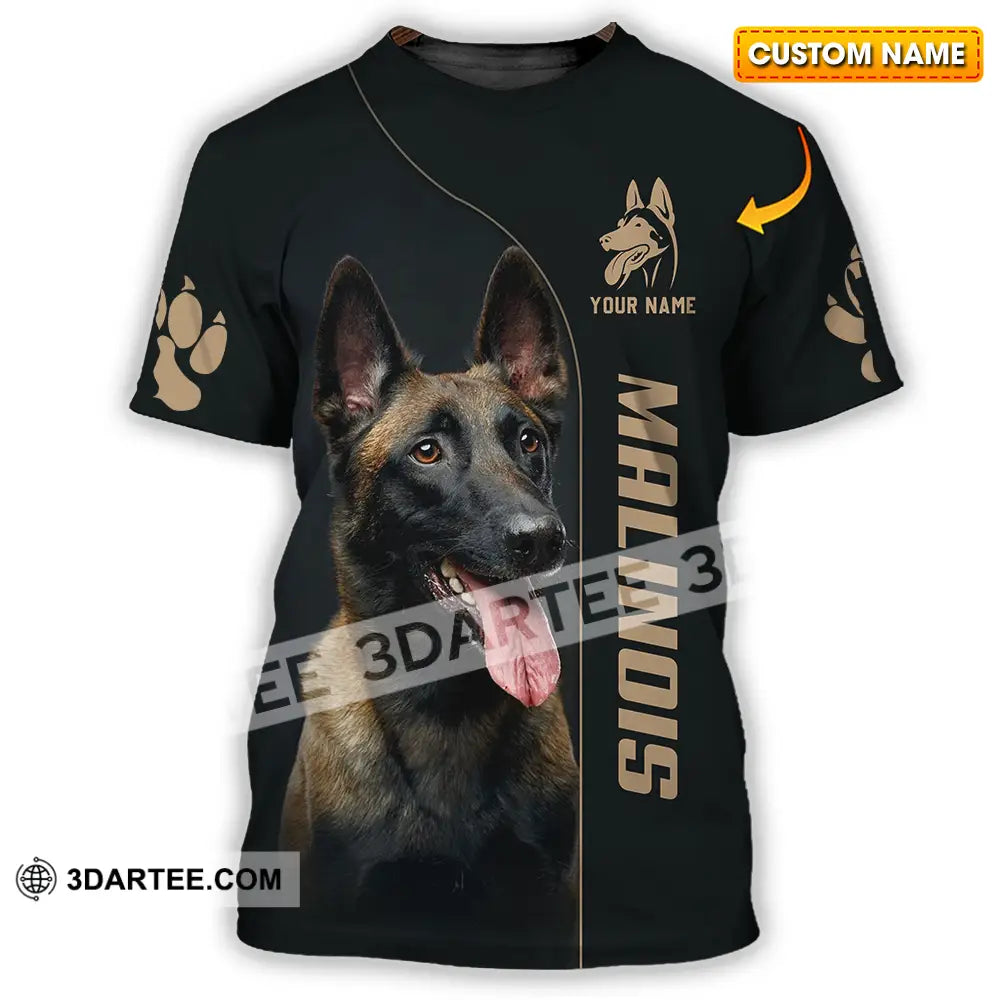 Unisex Shirt - Custom Malinois Pet Lover Shirt T-shirt