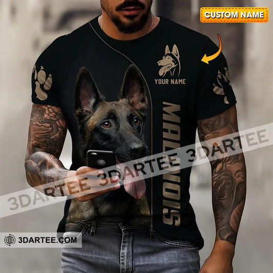 Unisex Shirt - Custom Malinois Pet Lover Shirt T-shirt