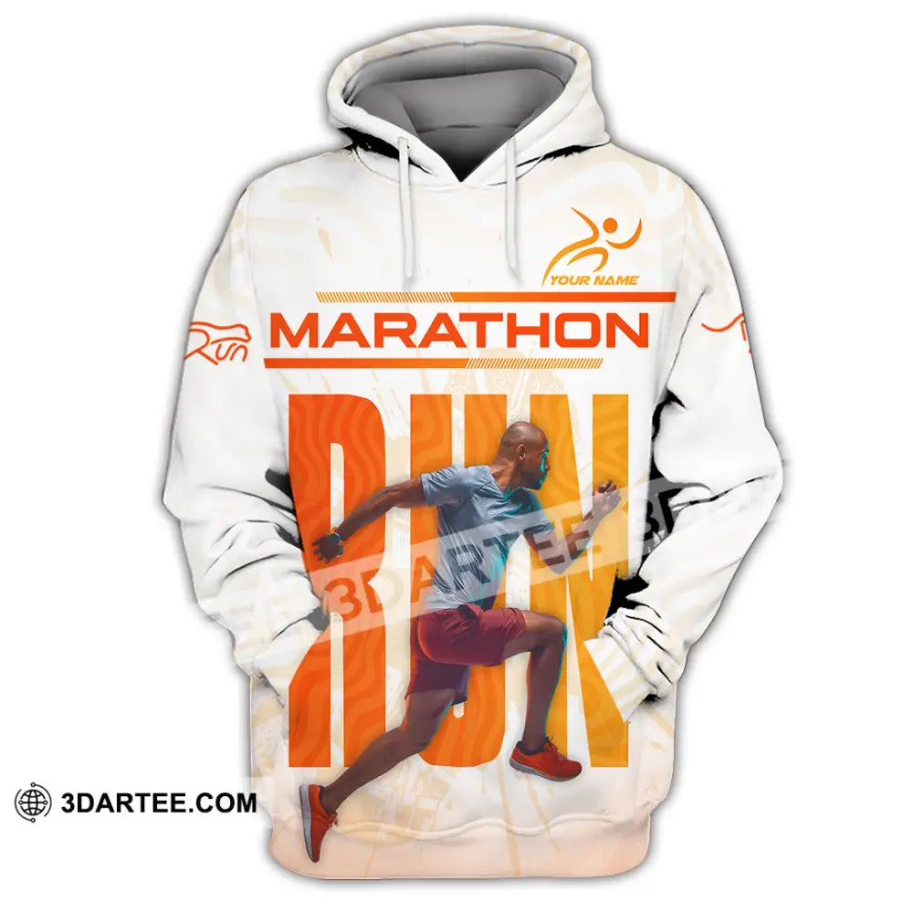 Unisex Shirt - Custom Marathon 3D Shirt Hoodie / S T-shirt
