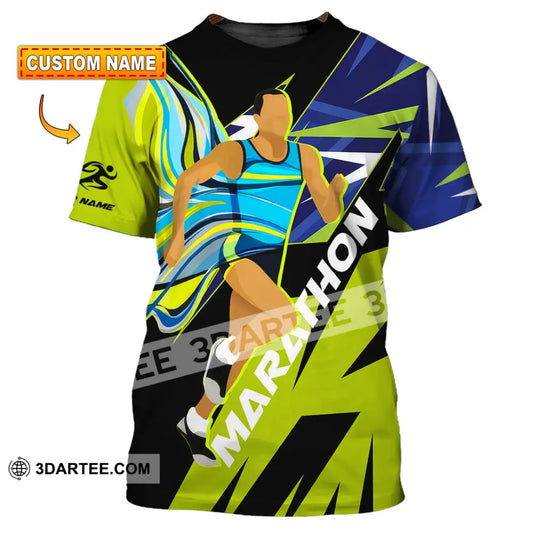 Unisex Shirt - Custom Marathon 3D Shirt T-shirt