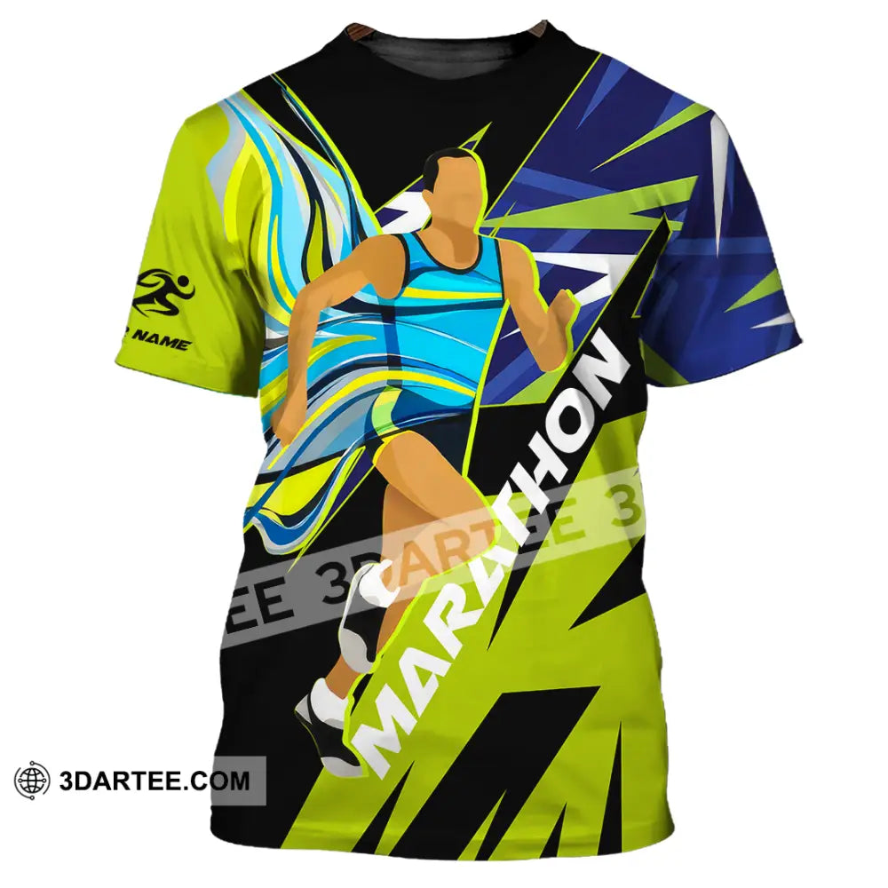 Unisex Shirt - Custom Marathon 3D Shirt T-Shirt / S T-shirt