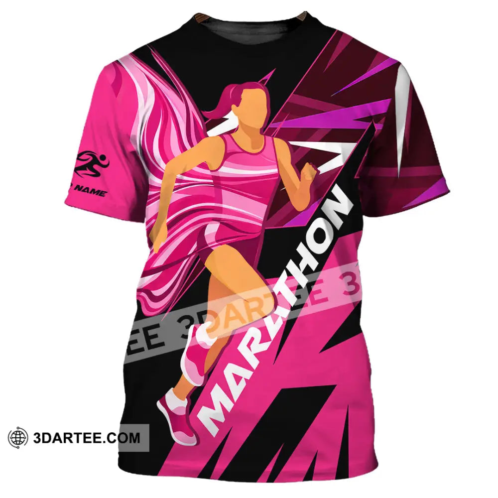 Unisex Shirt - Custom Marathon 3D Shirt T-Shirt / S T-shirt