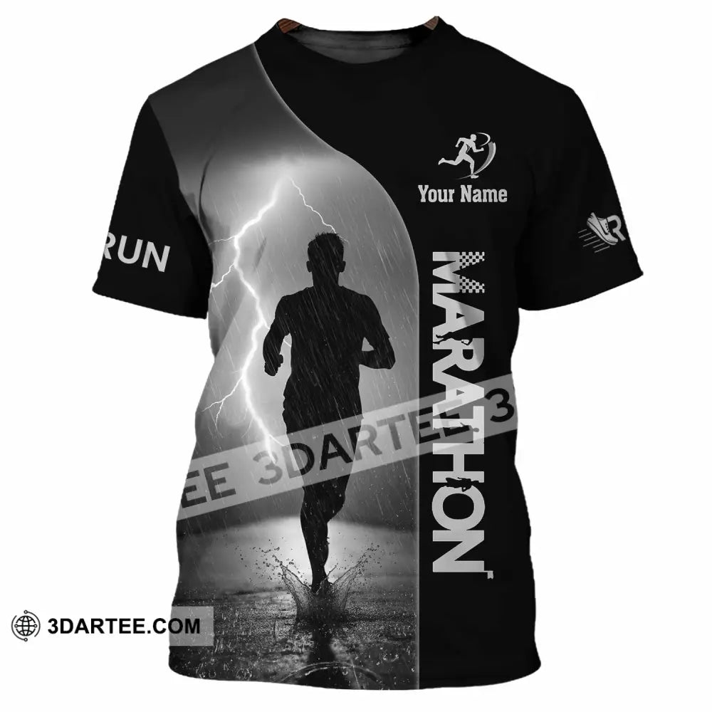 Unisex Shirt - Custom Marathon 3D Shirt T-Shirt / S T-shirt