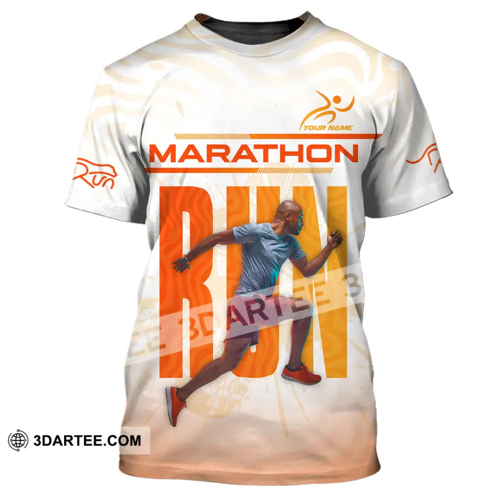 Unisex Shirt - Custom Marathon 3D Shirt T-Shirt / S T-shirt