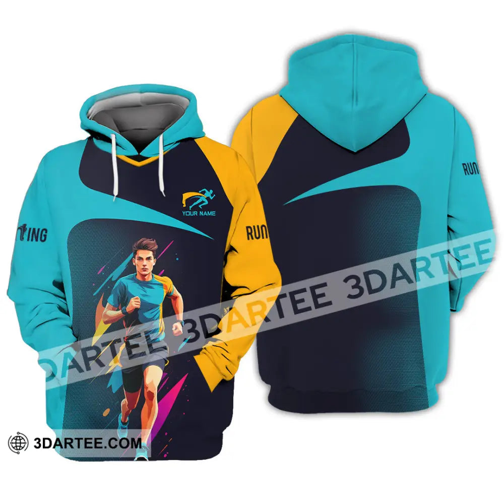 Unisex Shirt - Custom Marathon Running Lover Sport Shirt Hoodie / S T-shirt