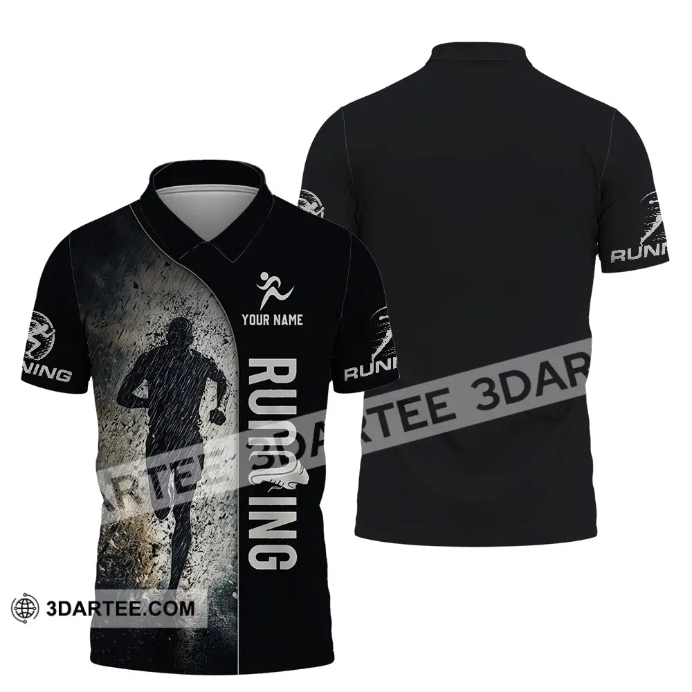 Unisex Shirt - Custom Marathon Running Lover Sport Shirt Polo Shirt / S T-shirt