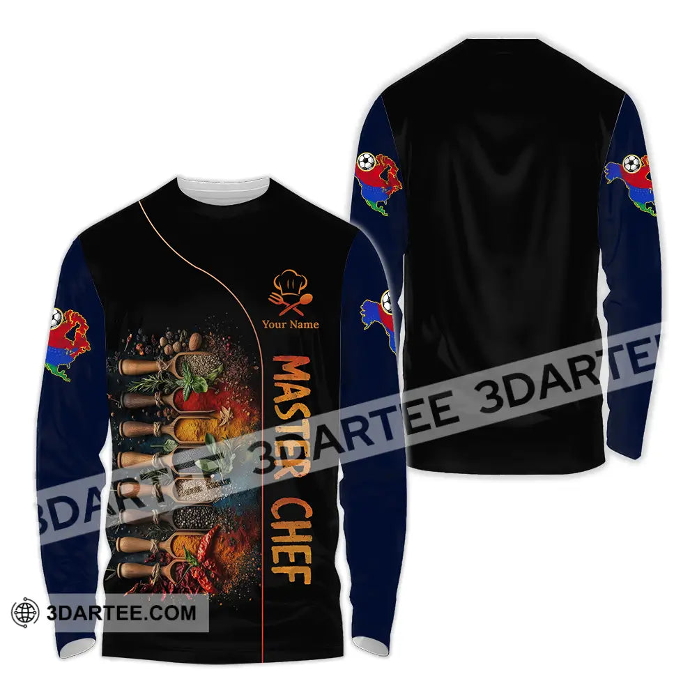 Unisex Shirt - Custom Master Chef 3D Shirt Long Sleeve Shirt / S T-shirt