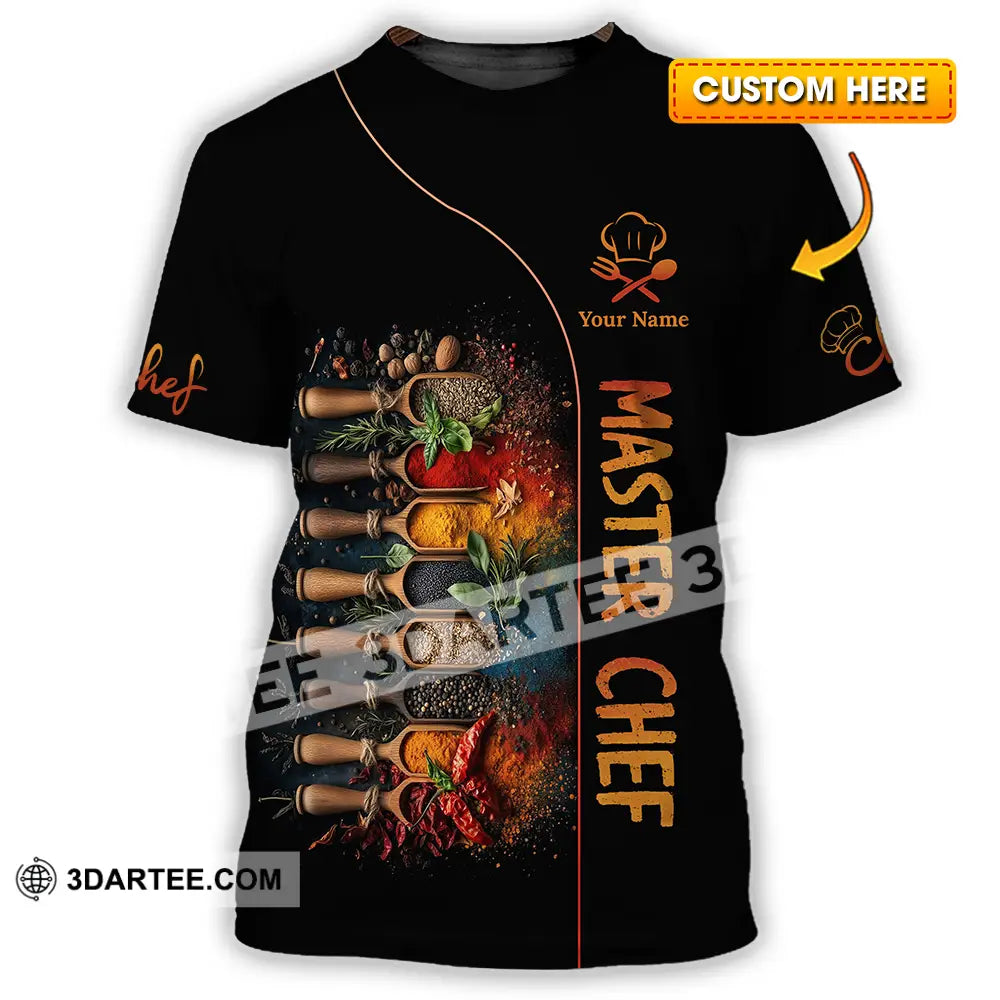 Unisex Shirt - Custom Master Chef 3D Shirt T-shirt