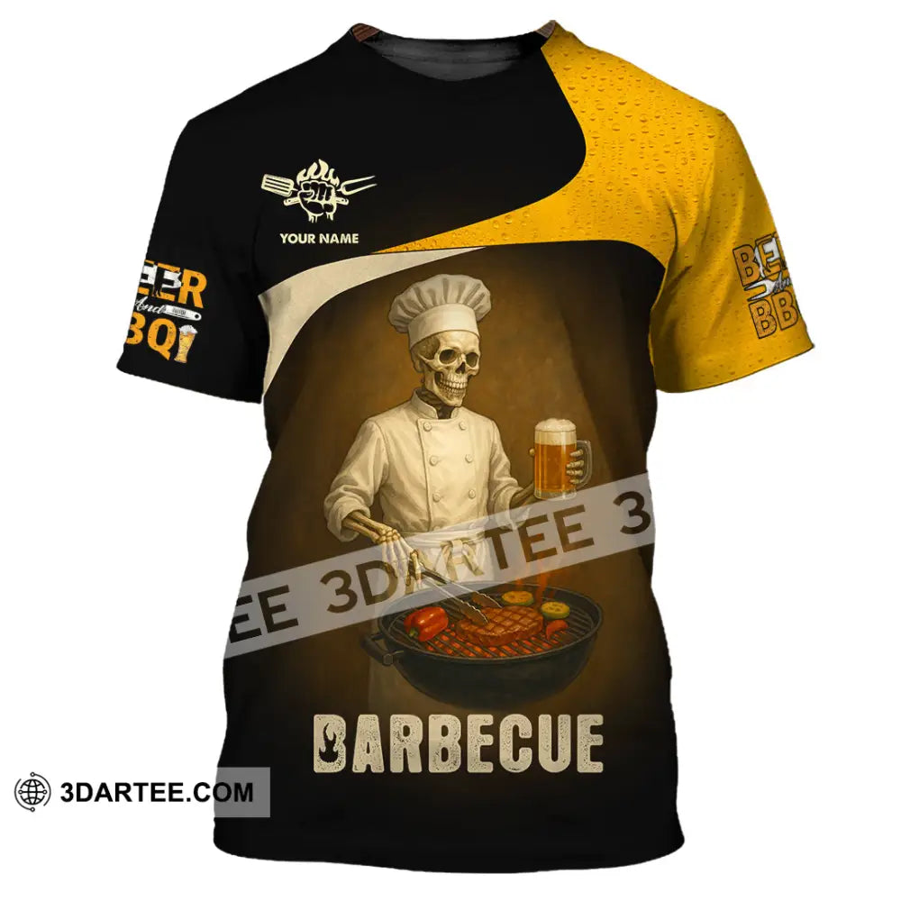 Unisex Shirt - Custom Master Chef Barbecue Shirt T-Shirt / S T-shirt