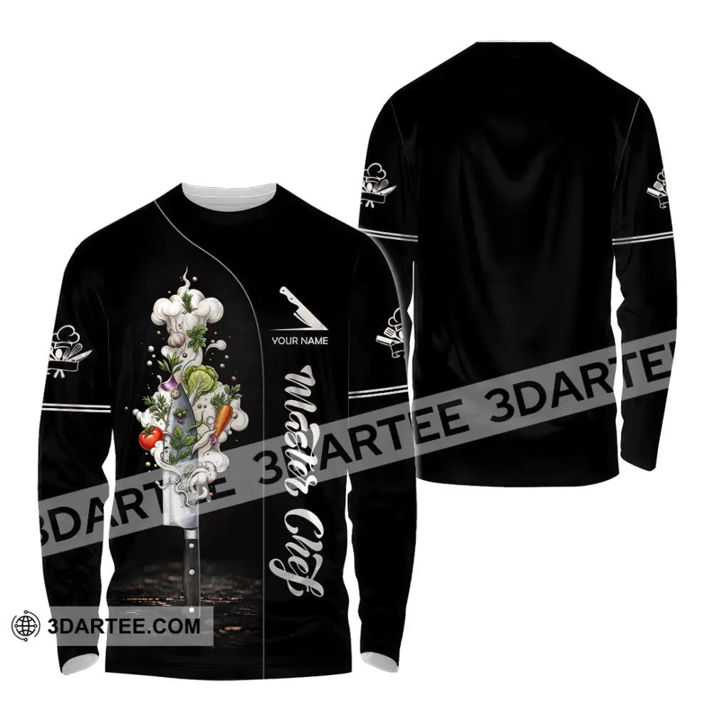Unisex Shirt - Custom Master Chef Shirt - Long Sleeve Shirt / S - T-shirt