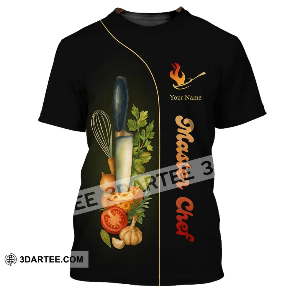 Unisex Shirt - Custom Master Chef Shirt T-Shirt / S T-shirt
