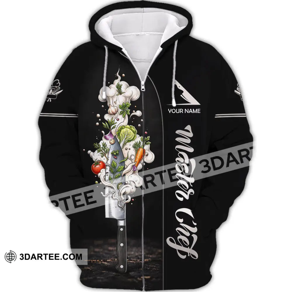 Unisex Shirt - Custom Master Chef Shirt - Zipper Hoodie / S - T-shirt